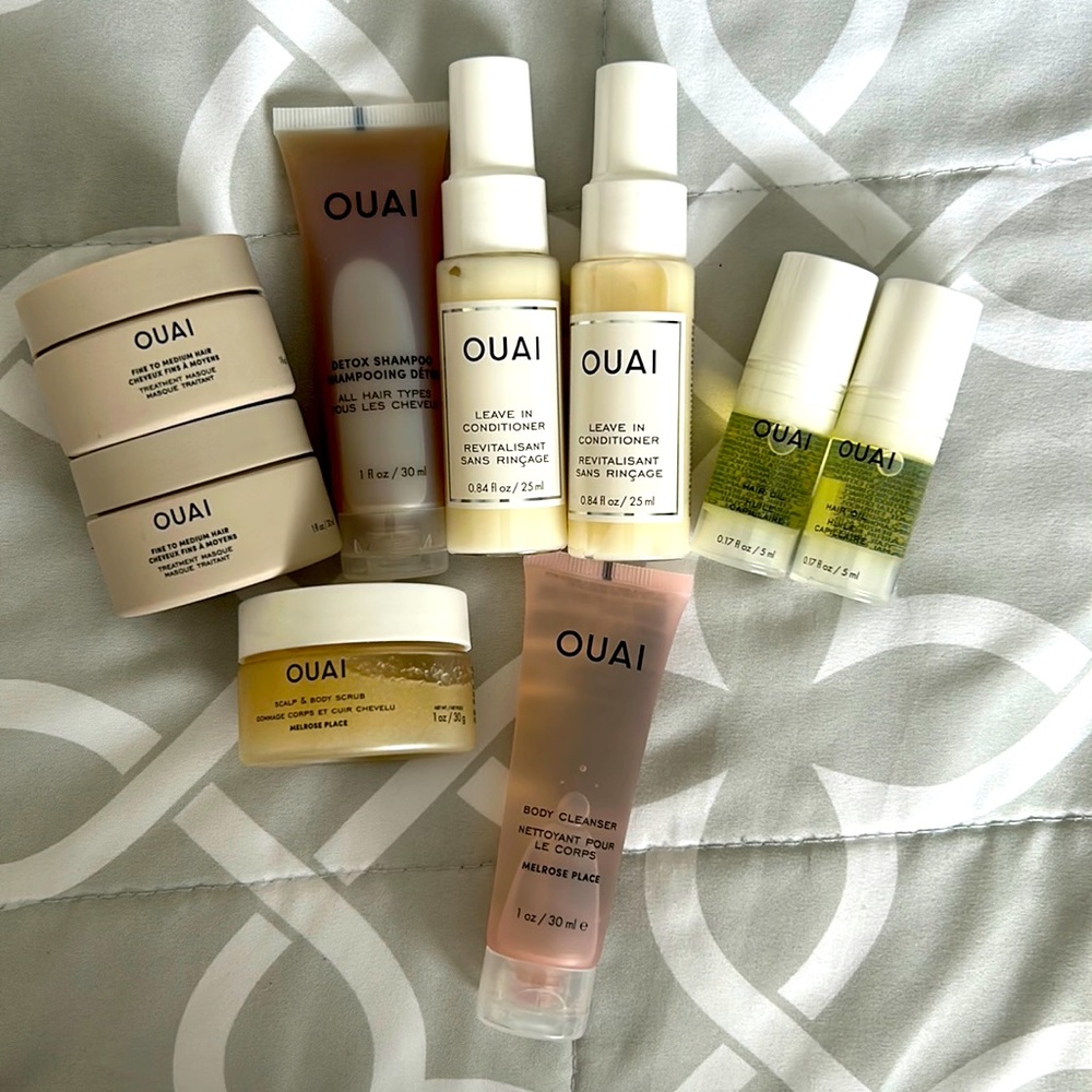 OUAI Hair and Body Travel minis